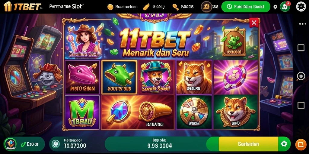 Screenshot menunjukkan gameplay seru dari 11TBET Slot.