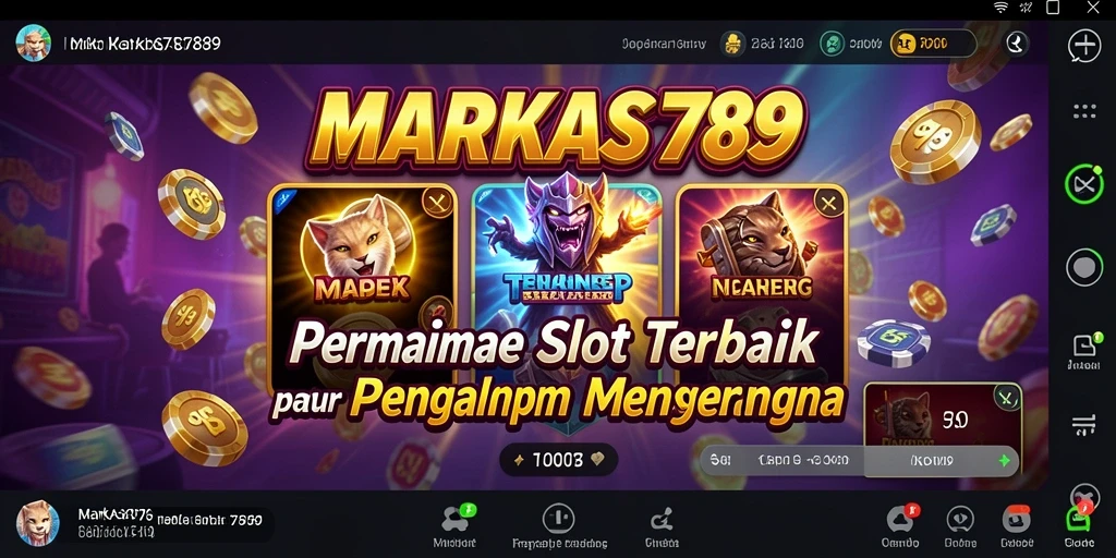 Tampilan permainan Slot yang mengasyikkan dan seru.