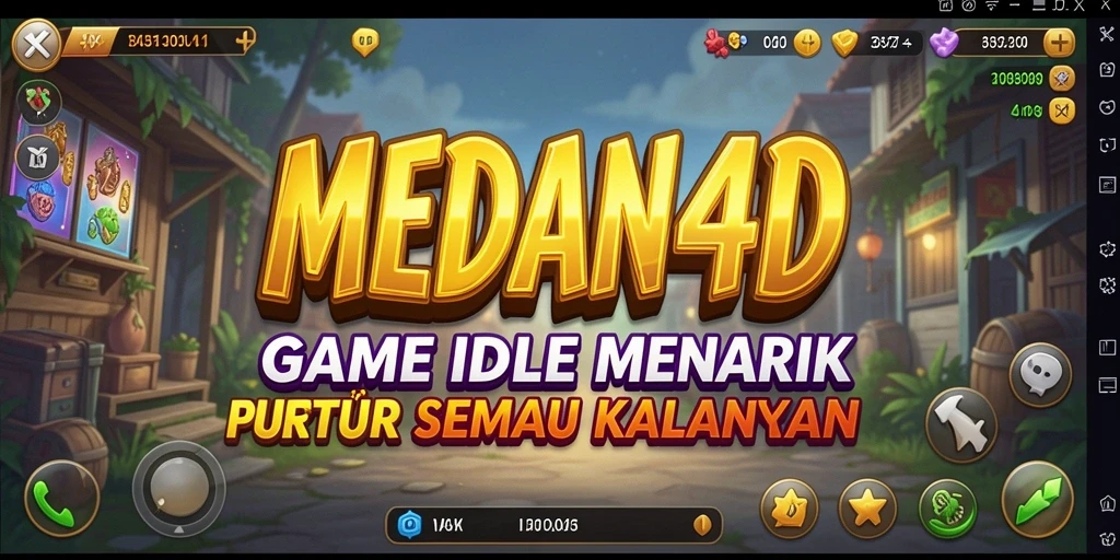 Tampilan menarik dari gameplay MEDAN4D yang mengasyikkan.
