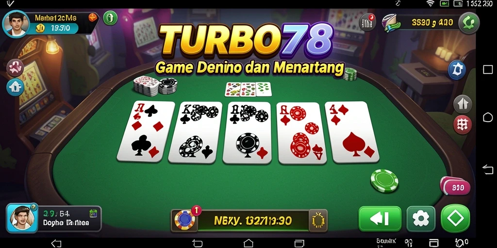 Tampilan gameplay seru dalam TURBO78 yang menarik.